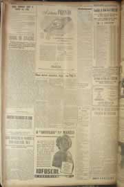 Página do jornal Correio do Ceará de maio de 1949