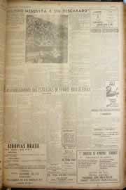 Página do jornal Correio do Ceará de maio de 1949
