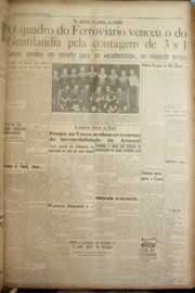 Página do jornal Correio do Ceará de maio de 1949