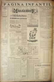 Página do jornal Correio do Ceará de maio de 1949