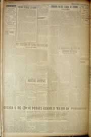 Página do jornal Correio do Ceará de maio de 1949