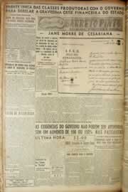 Página do jornal Correio do Ceará de junho de 1949