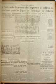 Página do jornal Correio do Ceará de junho de 1949