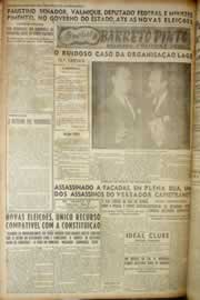 Página do jornal Correio do Ceará de junho de 1949