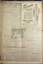 Página do jornal Correio do Ceará de junho de 1949