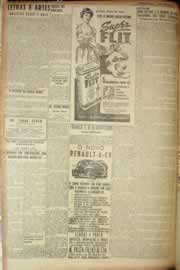 Página do jornal Correio do Ceará de junho de 1949