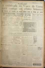 Página do jornal Correio do Ceará de junho de 1949