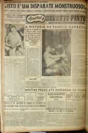 Página do jornal Correio do Ceará de junho de 1949