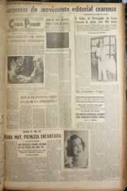Página do jornal Correio do Ceará de junho de 1949