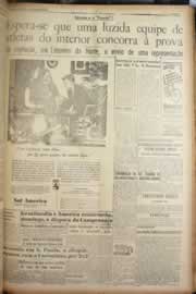 Página do jornal Correio do Ceará de junho de 1949