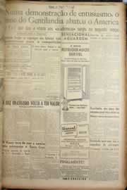 Página do jornal Correio do Ceará de junho de 1949