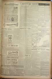 Página do jornal Correio do Ceará de junho de 1949