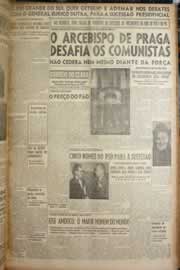 Página do jornal Correio do Ceará de junho de 1949