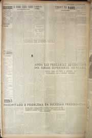 Página do jornal Correio do Ceará de junho de 1949