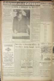 Página do jornal Correio do Ceará de junho de 1949