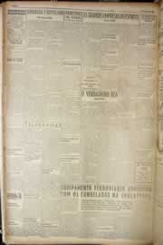 Página do jornal Correio do Ceará de julho de 1949