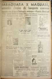 Página do jornal Correio do Ceará de julho de 1949
