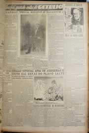 Página do jornal Correio do Ceará de julho de 1949
