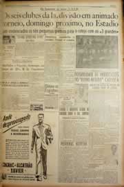Página do jornal Correio do Ceará de julho de 1949