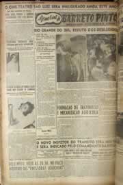 Página do jornal Correio do Ceará de julho de 1949
