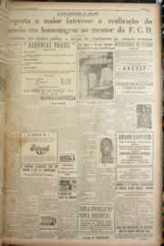Página do jornal Correio do Ceará de julho de 1949
