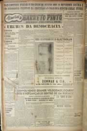 Página do jornal Correio do Ceará de julho de 1949