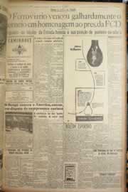 Página do jornal Correio do Ceará de julho de 1949
