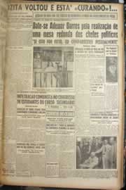 Página do jornal Correio do Ceará de julho de 1949