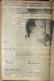 Página do jornal Correio do Ceará de julho de 1949
