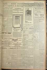 Página do jornal Correio do Ceará de agosto de 1949