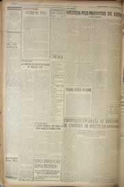 Página do jornal Correio do Ceará de agosto de 1949