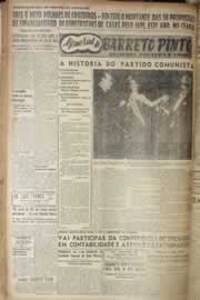 Página do jornal Correio do Ceará de agosto de 1949