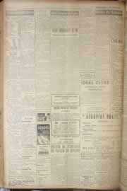 Página do jornal Correio do Ceará de agosto de 1949