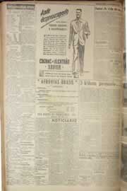 Página do jornal Correio do Ceará de agosto de 1949
