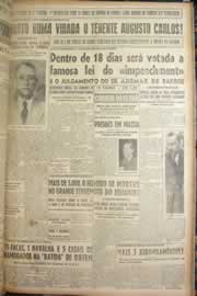 Página do jornal Correio do Ceará de agosto de 1949