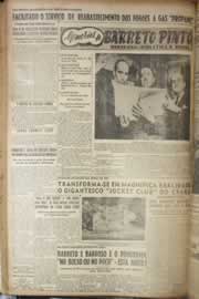 Página do jornal Correio do Ceará de agosto de 1949