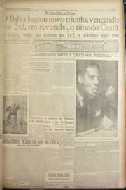 Página do jornal Correio do Ceará de agosto de 1949