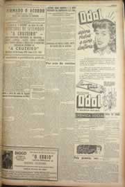 Página do jornal Correio do Ceará de agosto de 1949