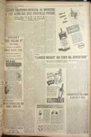 Página do jornal Correio do Ceará de agosto de 1949
