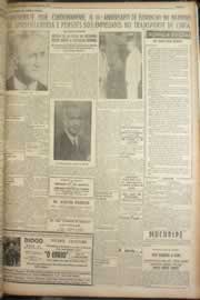 Página do jornal Correio do Ceará de agosto de 1949