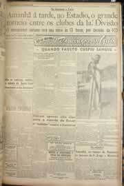 Página do jornal Correio do Ceará de agosto de 1949