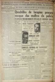 Página do jornal Correio do Ceará de setembro de 1949