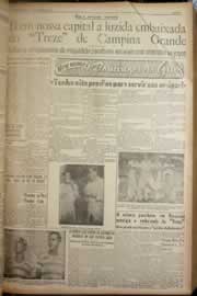 Página do jornal Correio do Ceará de setembro de 1949