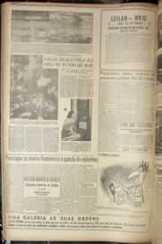 Página do jornal Correio do Ceará de setembro de 1949