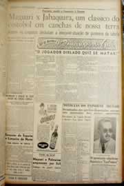 Página do jornal Correio do Ceará de setembro de 1949