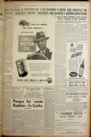 Página do jornal Correio do Ceará de setembro de 1949