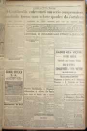 Página do jornal Correio do Ceará de outubro de 1949