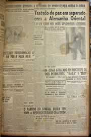 Página do jornal Correio do Ceará de outubro de 1949