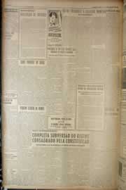 Página do jornal Correio do Ceará de outubro de 1949