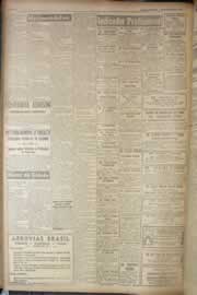 Página do jornal Correio do Ceará de outubro de 1949